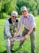 Corporate event at Testside lakes - Landing his first ever trout on the fly!