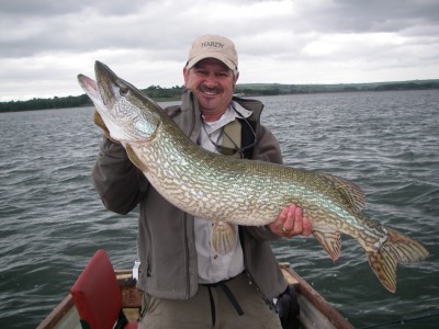 John with 20lb tagged pike