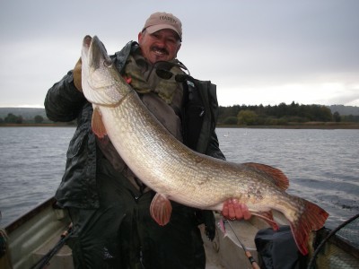 John with 25.08 lure caught pike