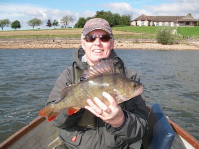 Barry Hawyes with his PB 3:13 Chew perch