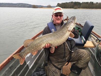 Vern Novy with his 31:08 Chew Pike